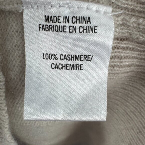 Theory Womens Soft Gray Cashmere Minimalist Dolman Sleeve U-Neck Sweater S/P - Picture 4 of 9